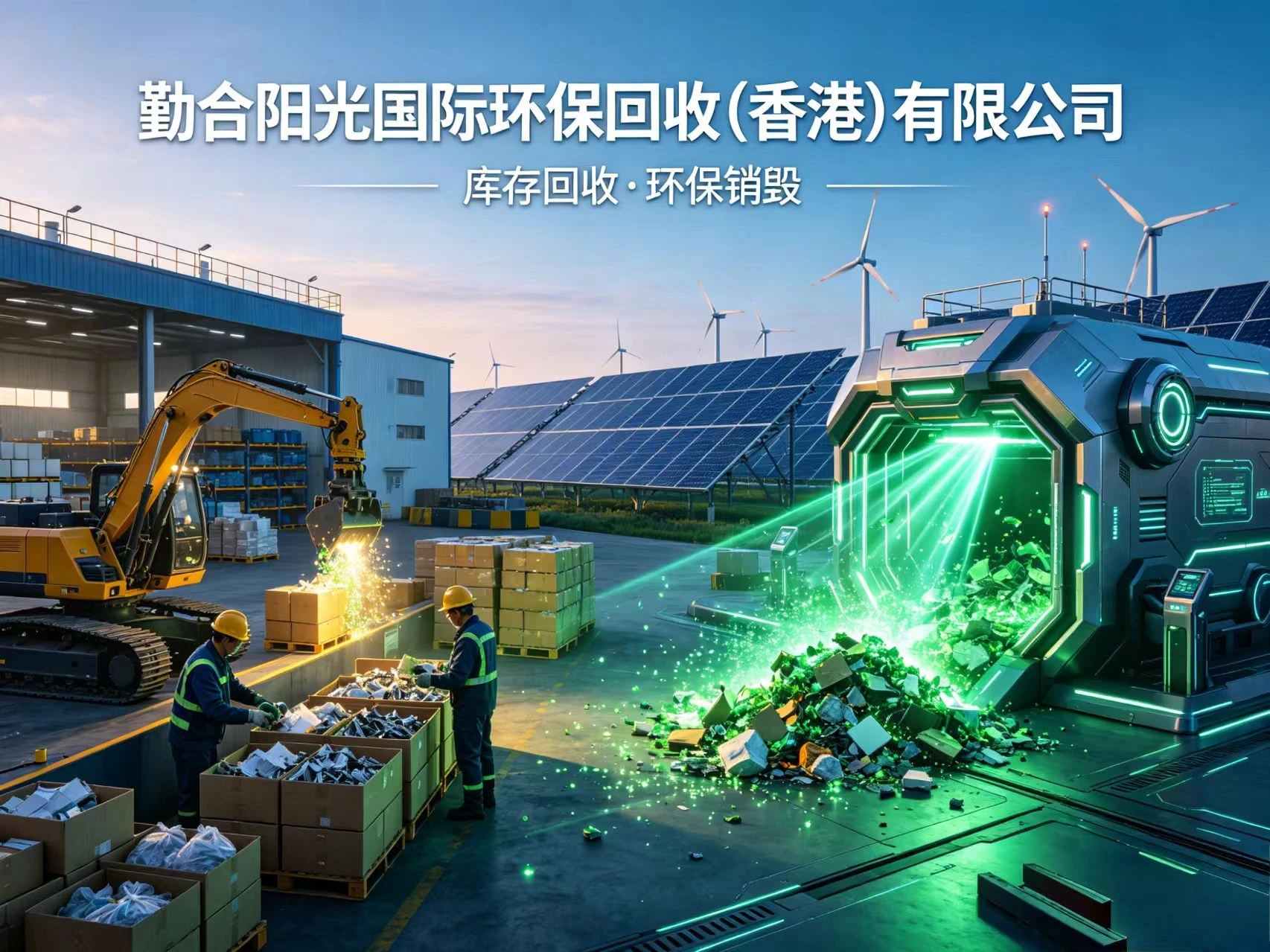 勤合阳光国际环保回收公司